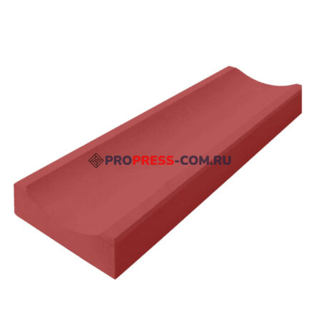 Фото 22 - Лоток Водоотливной ProPress 50х16х5 см (бетонный) Красный